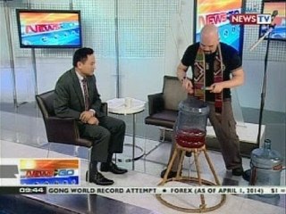 NTG: Isang Pinoy drummer, pupuntang China para sa isang cultural exchange
