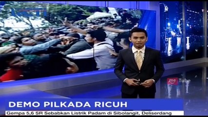 Demo Pilkada Ricuh di Boalemo
