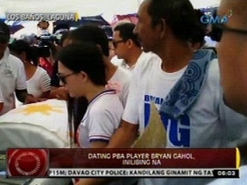 24 Oras: Dating PBA player Bryan Gahol, inilibing na