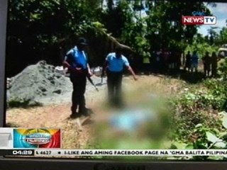 BP: Pulis, patay sa pamamaril ng dating sundalo sa Banate, Iloilo