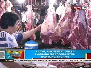 BP: Karne, nagmahal dahil sa pagbaba ng produksyon ngayong tag-init