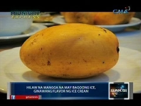 Saksi: Midnight Express: Ice cream na gawa sa hilaw na mangga at may bagoong