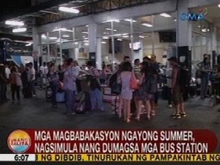 UB: Mga magbabakasyon ngayong tag-init, nagsimula nang pumila sa mga bus station