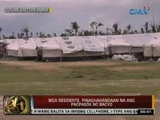 Mga residente sa Eastern Visayas, pinaghahandaan na ang pagpasok ng bagyo