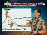 NTG: Bagyong Domeng, posibleng sa Huwebes mag-landfall sa may Surigao del Norte