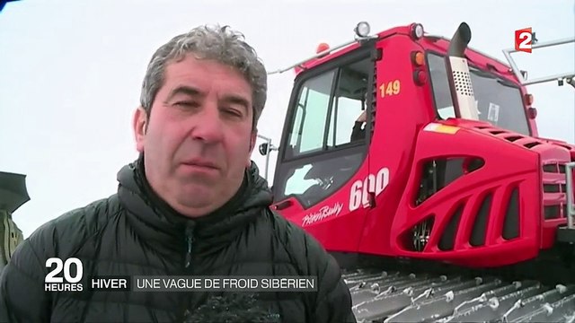 Hiver : une vague de froid sibérien