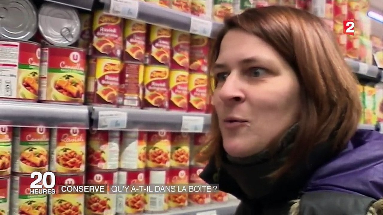 Qu'y a-t-il dans vos boîtes de conserve ?
