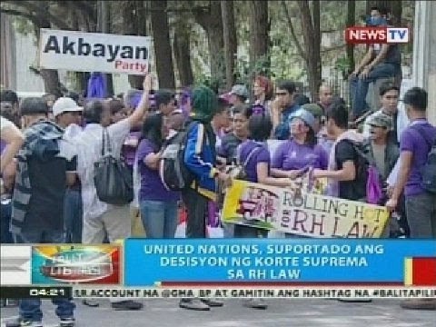 CBCP, wala na raw balak iapela ang desisyon ng Korte Suprema na constitutional ang RH Law
