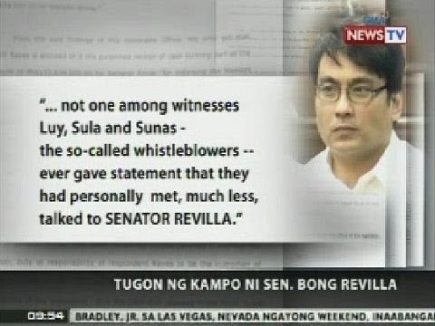 NTG: Kampo nina Revilla at Estrada, naghain na ng motions for reconsideration sa Ombudsman