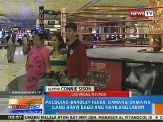 Tải video: NTG: Pacquiao-Bradley fever, damang-dama na ilang araw bago ang kanilang laban