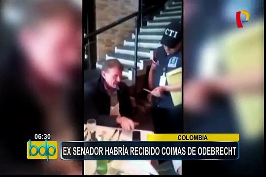 Caso Odebrecht: capturan a ex senador colombiano acusado de recibir sobornos
