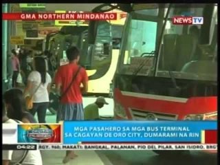 BP: Mga pasahero sa mga bus terminal sa Cagayan De Oro City, dumarami na rin
