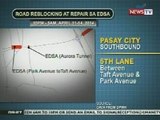 NTG: Road reblocking & repair sa EDSA ngayong weekend, alamin