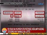 UB: FB page na Filipino's Patriotism, diskumpyadong totoong may nanalo sa Lotto