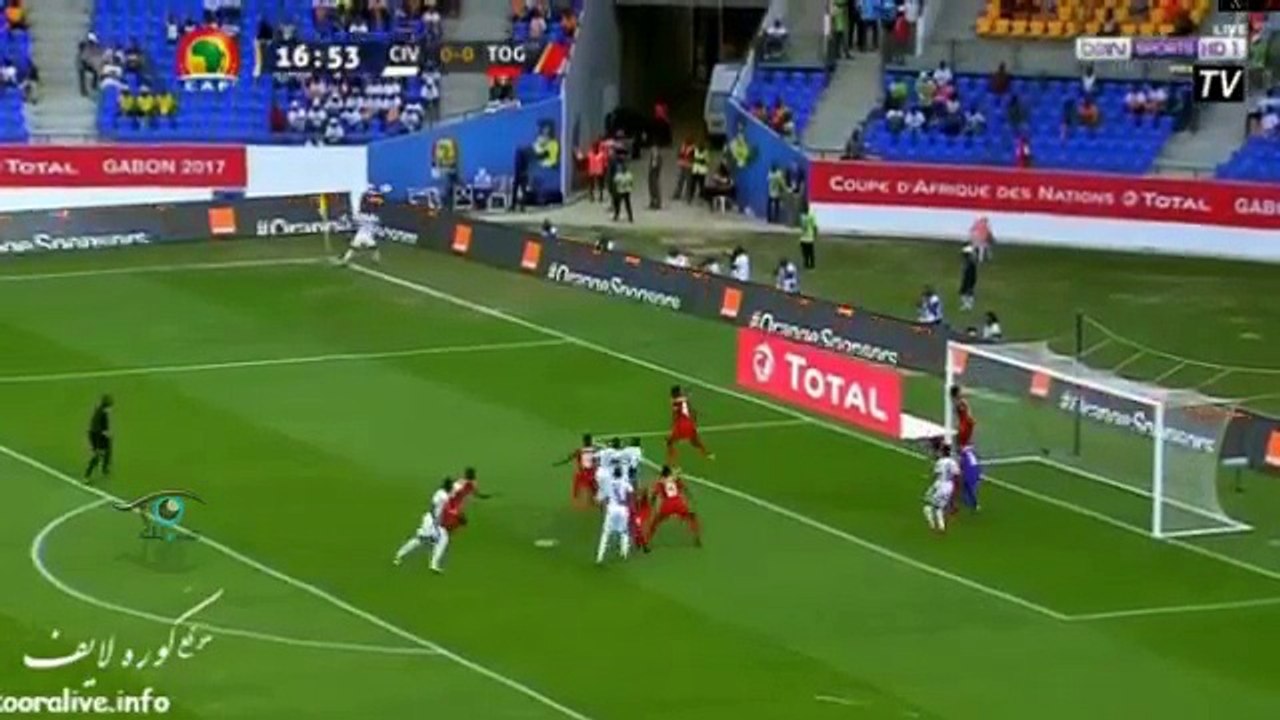 ملخص مباراة ساحل العاج وتوجو كأس امم افريقيا 2017 - تعليق محمد بركات