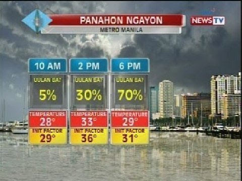 NTVL: GMA weather update as of 9:40am (April 13, 2014)