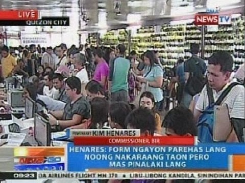NTG: Panayam kay Henares kaugnay sa deadline ng filing ng ITR ngayong Martes