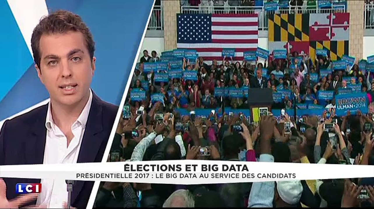 LCI : Vincent Moncenis l'invité du 14/16h Katherine Cooley, les logiciels de communication politique