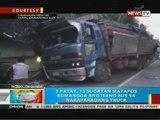 BP: 5 patay, 15 sugatan sa banggaan ng bus at truck sa Libmanan, Camarines Sur