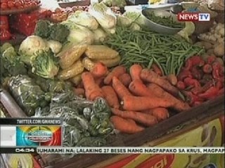 BP: Presyo ng gulay at isda, tumaas na