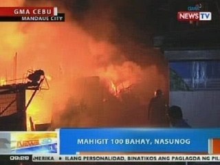 Download Video: NTG: Mahigit 100 bahay sa Mandaue City, Cebu, nasunog