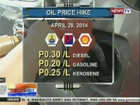 NTG: Presyo ng produktong petrolyo, tumaas na naman ngayong linggo