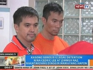NTG: NBI: Matinding pagod at gutom, nagtulak kina Cedric Lee at Zimmer Raz para sumuko