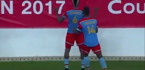 CAN 2017, la RD Congo gagne le Maroc 1-0, but de junior Kabananga