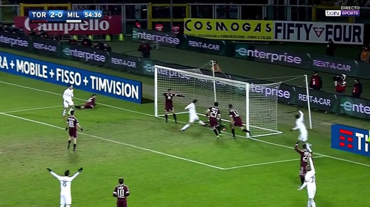 Andrea Bertolacci  Goal HD - Torino	2-1	AC Milan 16.01.2017