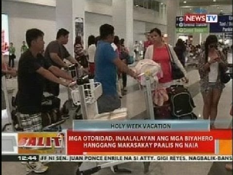 Mga otoridad, inaalalayan ang mga biyahero hanggang makasakay paalis ng NAIA
