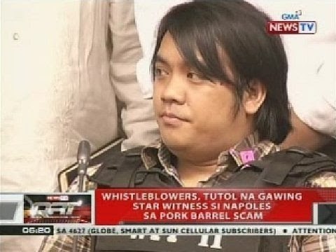 Whistleblowers, tutol na gawing star witness si Napoles sa pork barrel scam