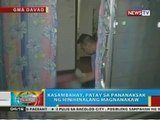 BP: Kasambahay sa Davao City, patay sa pananaksak ng hinihinalang magnanakaw