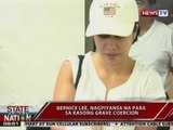 SONA: Bernice Lee, nagpiyansa sa kasong grave coercion