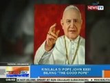 NTG: Pope John XXIII, kinilala bilang 