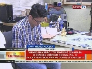 Vhong Navarro, itinangging ginahasa si Deniece Cornejo noong Jan. 17