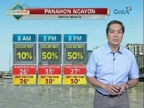 UH: Magandang panahon, asahan sa malaking bahagi ng bansa ngayong Biyernes