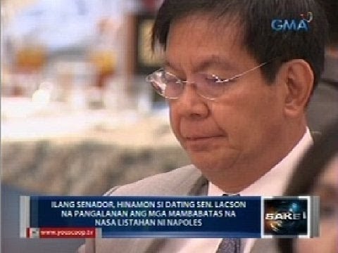 Hamon ng ilang senador kay Lacson: pangalanan ang mga mambabatas na nasa listahan ni Napoles