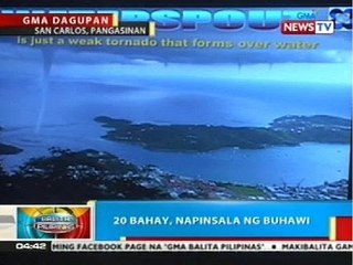 BP: 20 bahay sa San Carlos, Pangasinan, napinsala ng buhawi