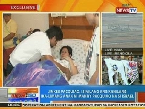 NTG: Jinkee Pacquiao, isinilang ang kanilang ika-5 anak ni Manny na si Israel