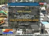 NTG: Ilang kalsada sa Metro Manila, sarado dahil sa pagdating ni US Pres. Obama