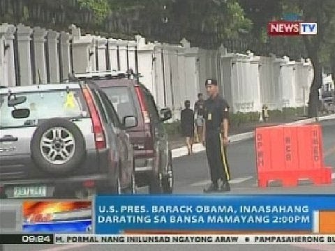 NTG: Mahigpit na seguridad, ipinatutupad na sa Malacañang para sa pagbisita ni Obama