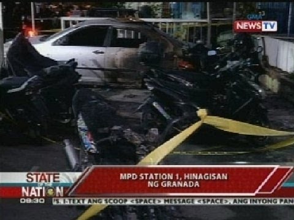 MPD Station 1, hinagisan ng granada