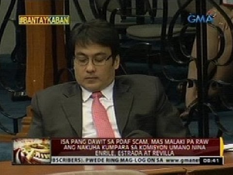Isa pang dawit sa PDAF scam, mas malaki pa raw ang nakuha kumpara kina Enrile, Estrada at Revilla