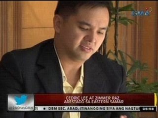 24 Oras: Cedric Lee at Zimmer Raz, arestado sa Eastern Samar