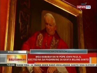 Mga kababayan ni Pope John Paul II, excited na sa paghirang sa kanya bilang santo