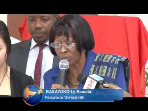 RTI1/Coopération Chine – Côte d'Ivoire : Un institut inauguré
