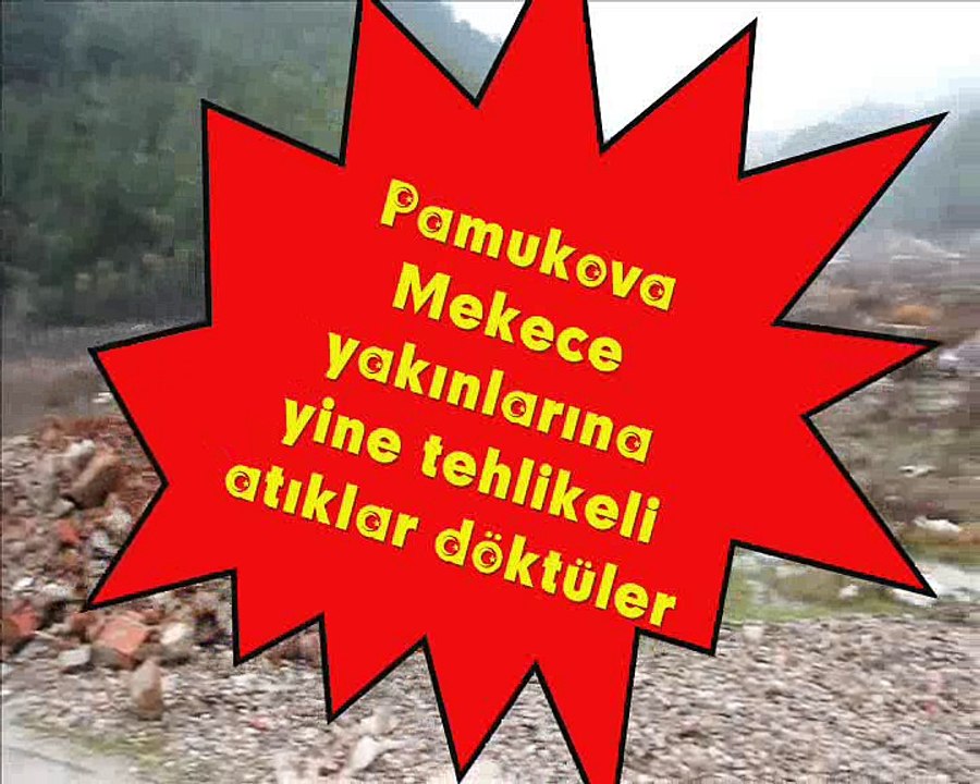 H.Trenin kaza yaptığı mekece yakınlarından pis kokular geliyor