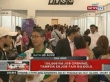 QRT: 150,000 na job opening, tampok sa job fair ng DOLE