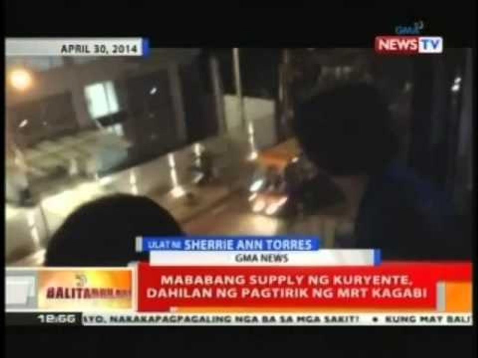 BT: MRT, tumirik sa pagitan ng Santolan at Cubao station kagabi