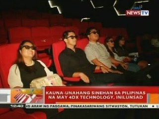 Kauna-unahang sinehan sa Pilipinas na may 4DX Technology, inilunsad